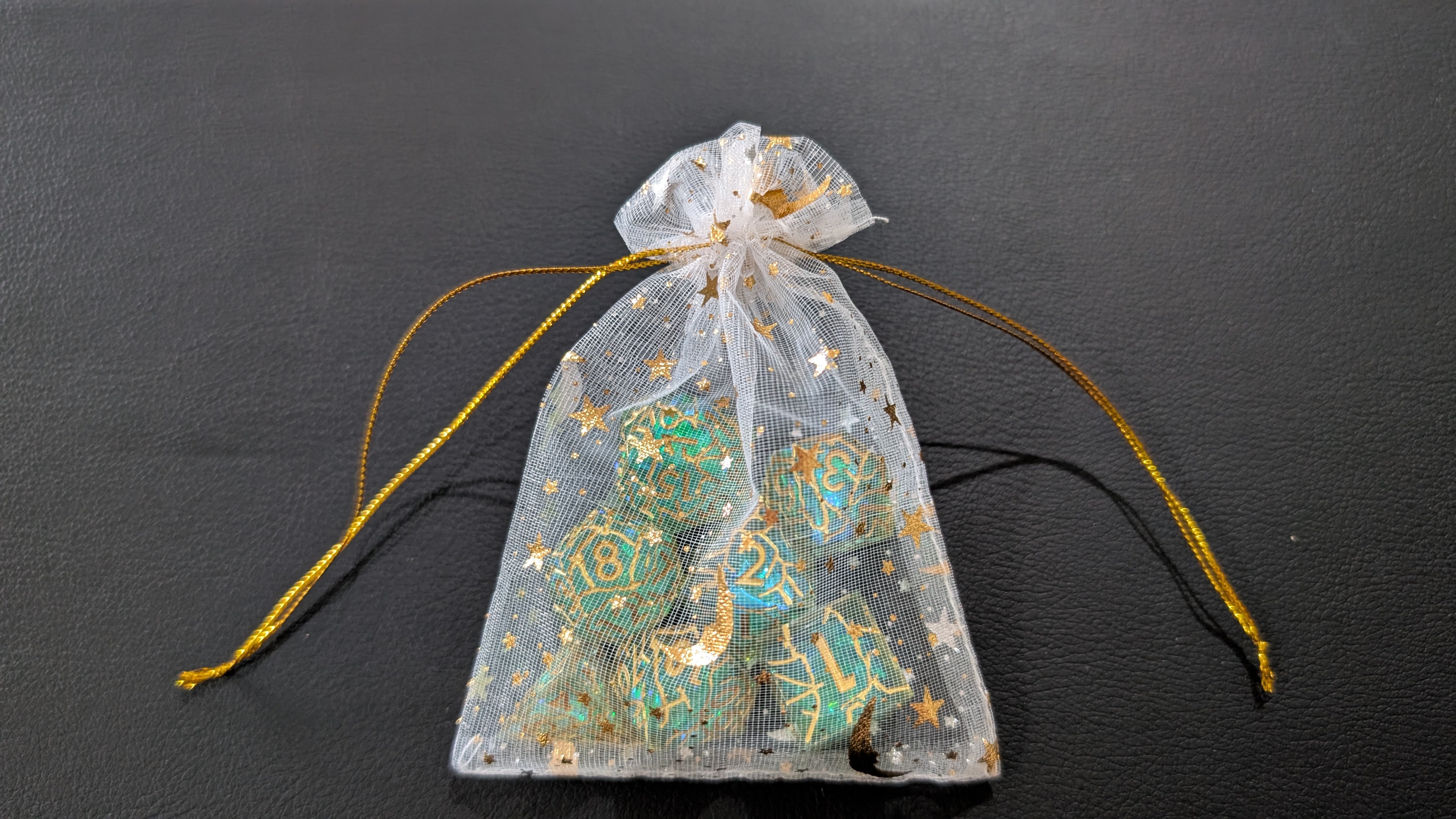 Crystalline Crackle 7 Set (drawstring bag closed)