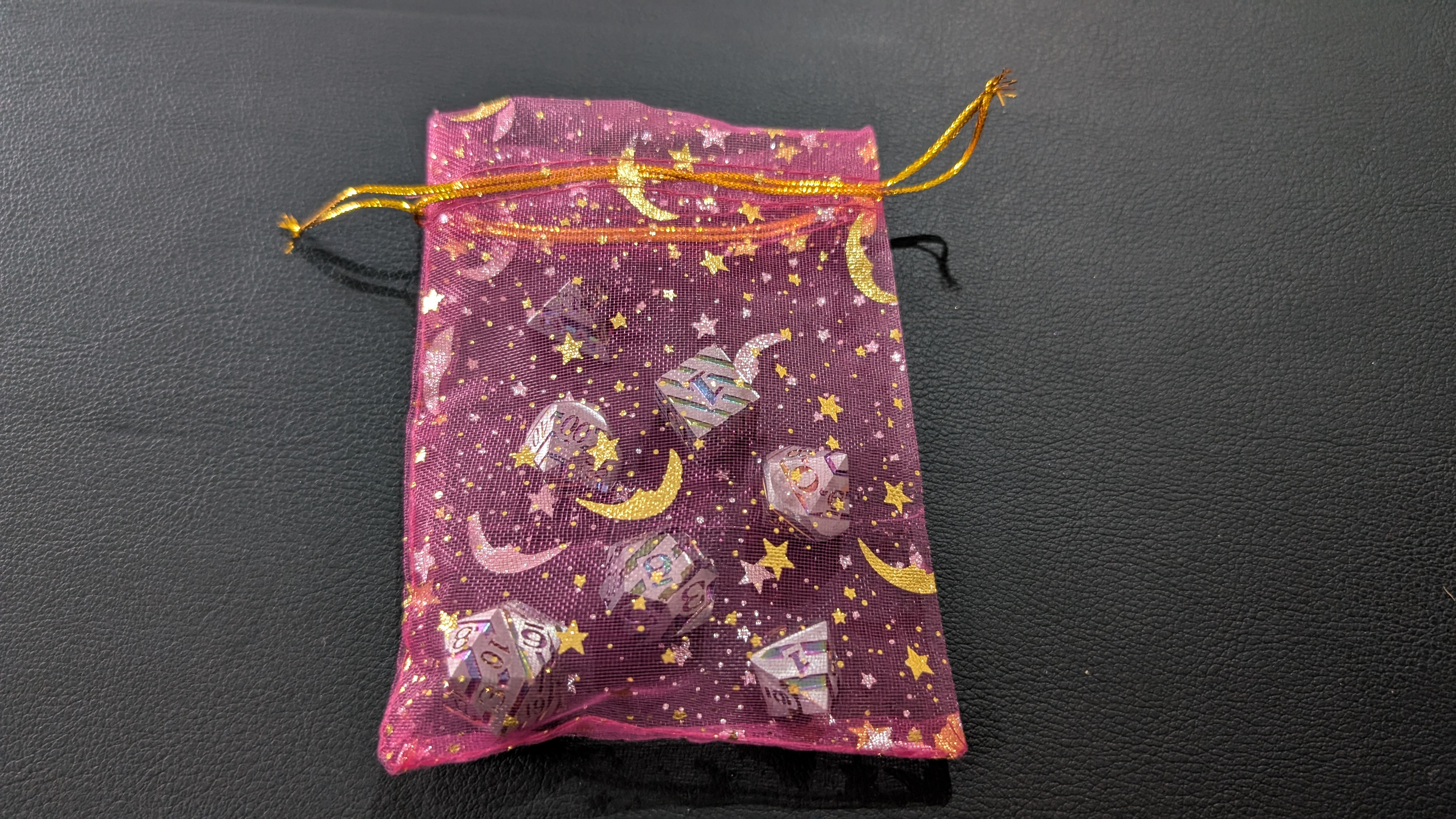 Prismatic Ridge 7 Set (drawstring bag open)