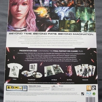 Final Fantasy 13 2 PS3 Crystal Edition Box Back With Sleeve