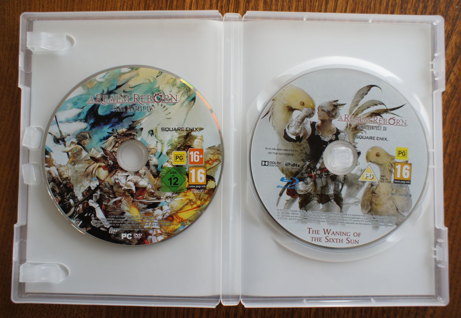 FFXIV Case DVD