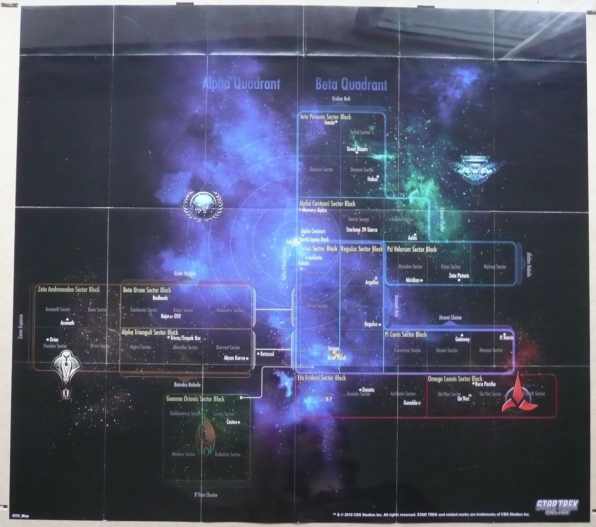 STO map